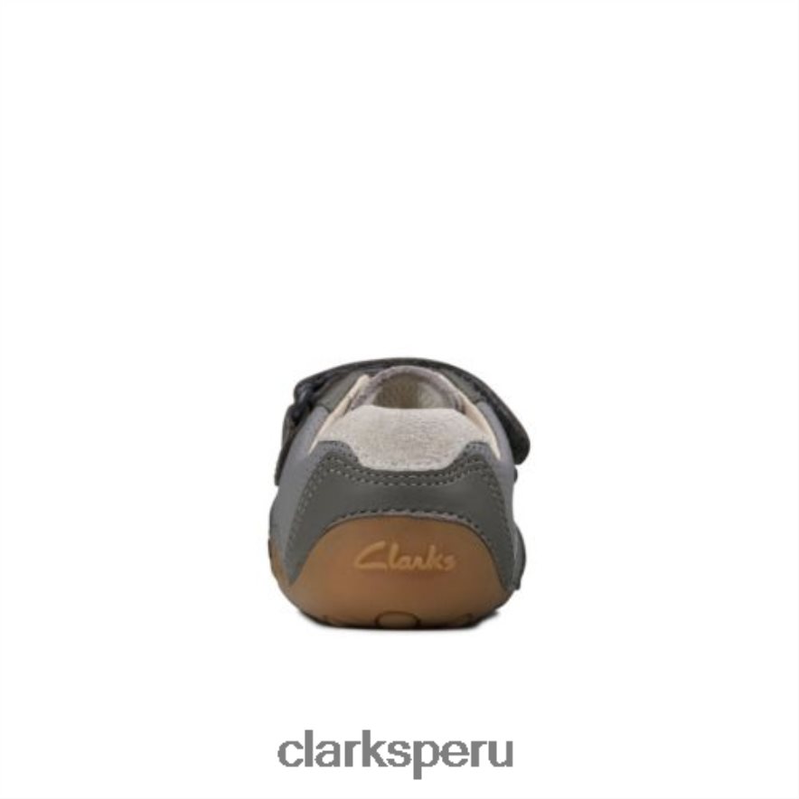 ti ny anochecer fst g fit gris combi clarks unisexo Clarks 40N4LX4958 combinado gris