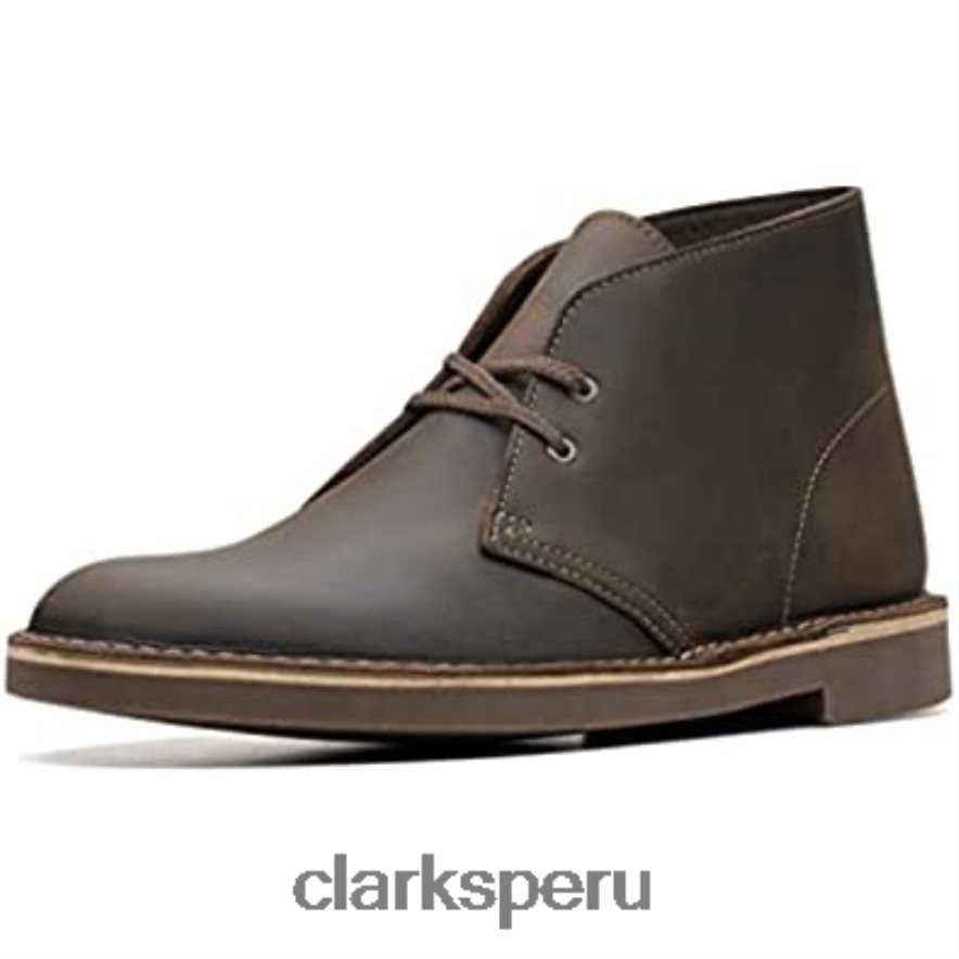Botas chukka clarks beeswax bushacre 2 para hombre hombres Clarks 40N4LX1857