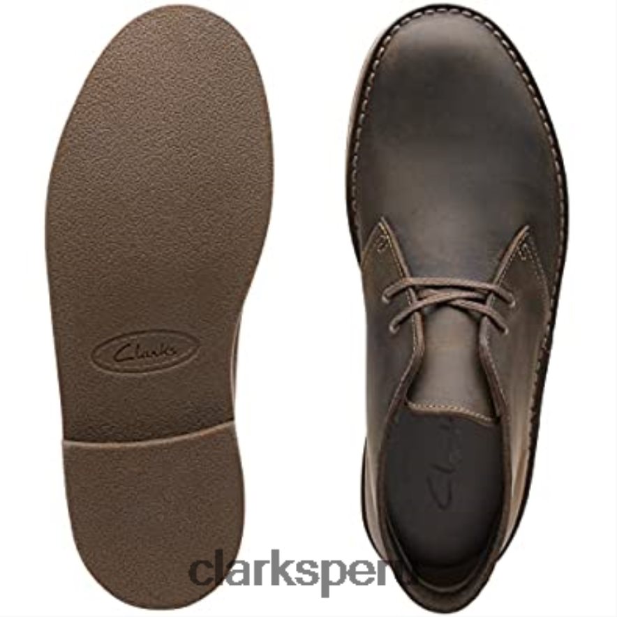 Botas chukka clarks beeswax bushacre 2 para hombre hombres Clarks 40N4LX1857
