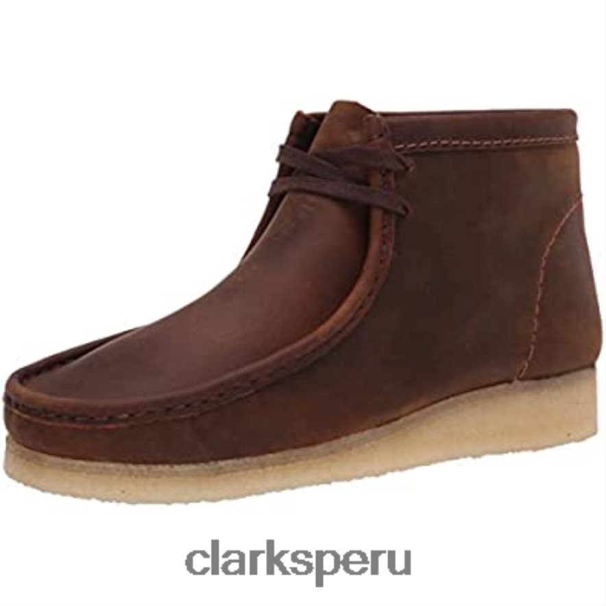 Botas chukka clarks beeswax wallabee para hombre hombres Clarks 40N4LX1081 cera de abejas