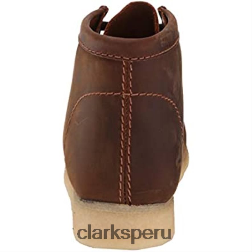 Botas chukka clarks beeswax wallabee para hombre hombres Clarks 40N4LX1081 cera de abejas