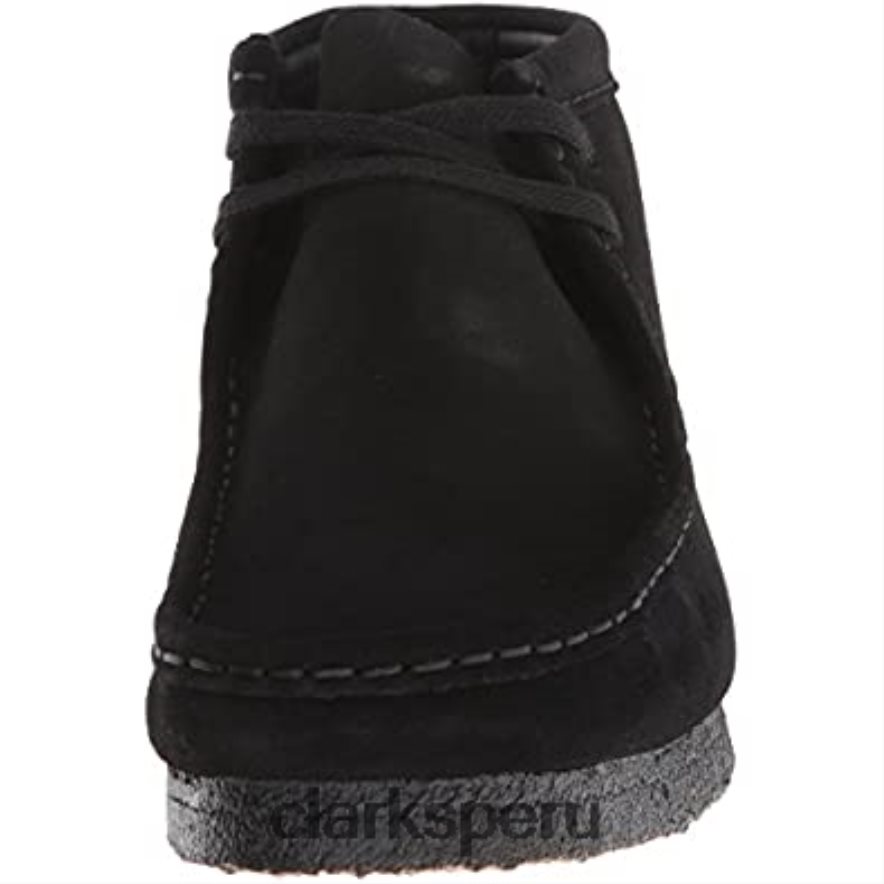 Botas chukka wallabee de clarks de ante negro para hombre hombres Clarks 40N4LX2520 ante negro