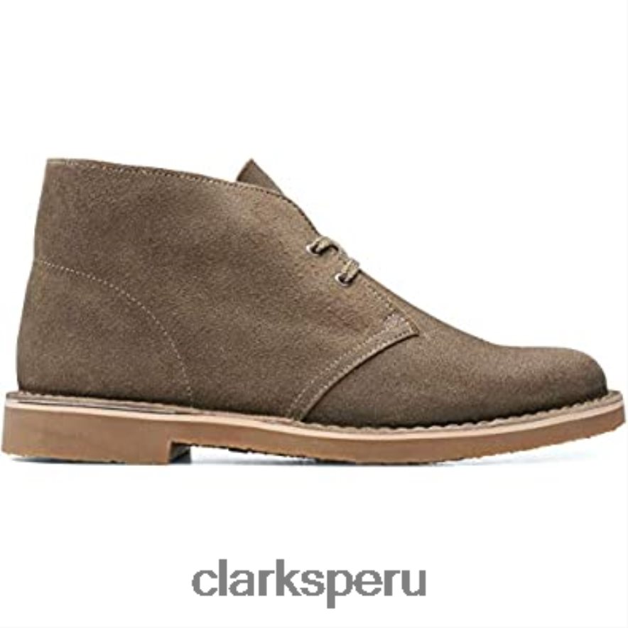 bota chukka bushacre 3 para hombre clarks sand encerado ante hombres Clarks 40N4LX2085 gamuza encerada arena