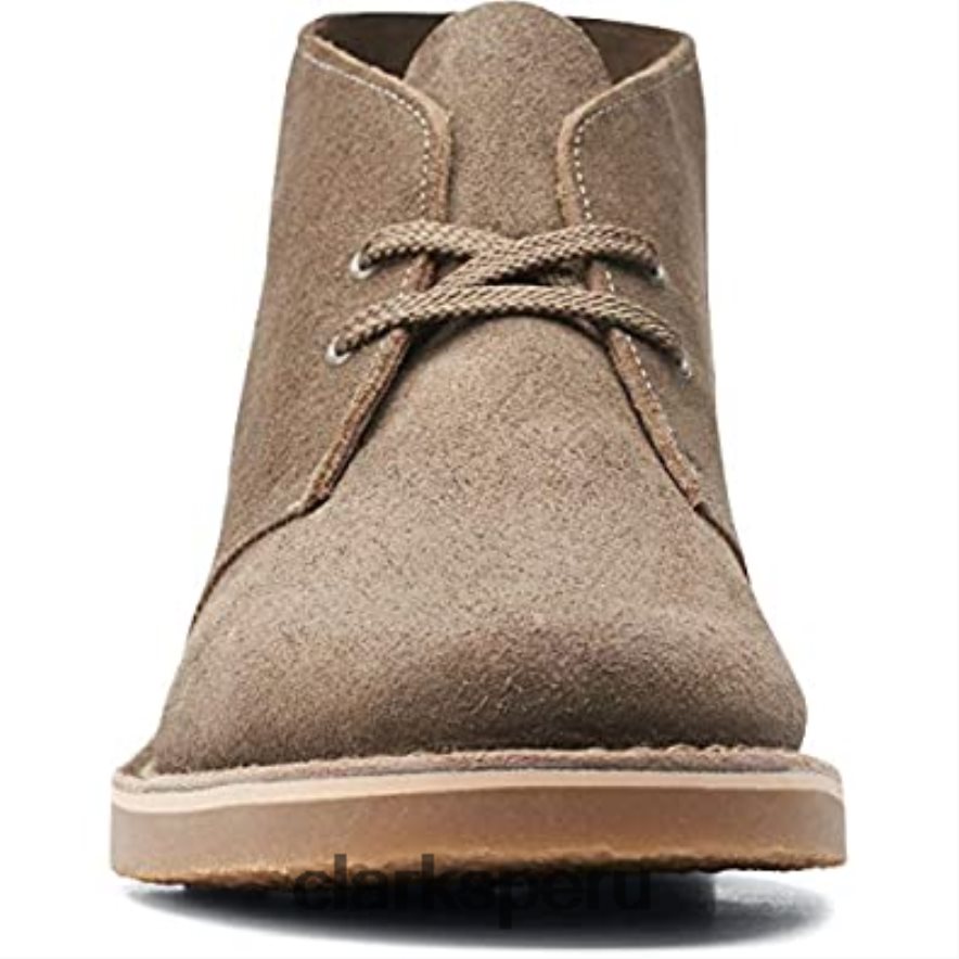 bota chukka bushacre 3 para hombre clarks sand encerado ante hombres Clarks 40N4LX2085 gamuza encerada arena