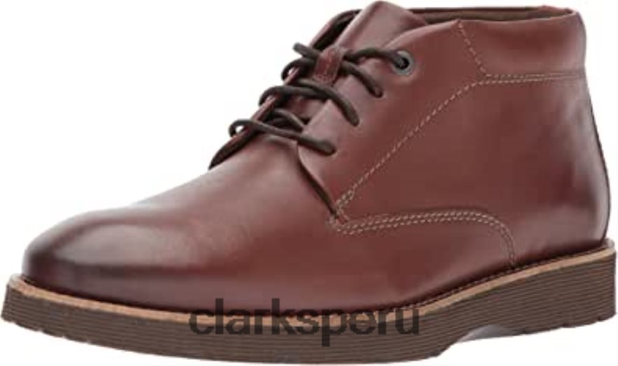 bota chukka media folcroft para hombre clarks dark tan hombres Clarks 40N4LX2509 bronceado oscuro