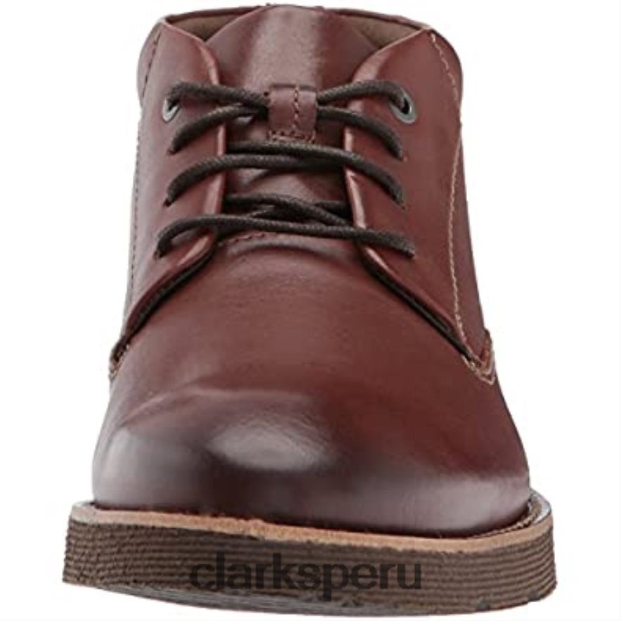 bota chukka media folcroft para hombre clarks dark tan hombres Clarks 40N4LX2509 bronceado oscuro