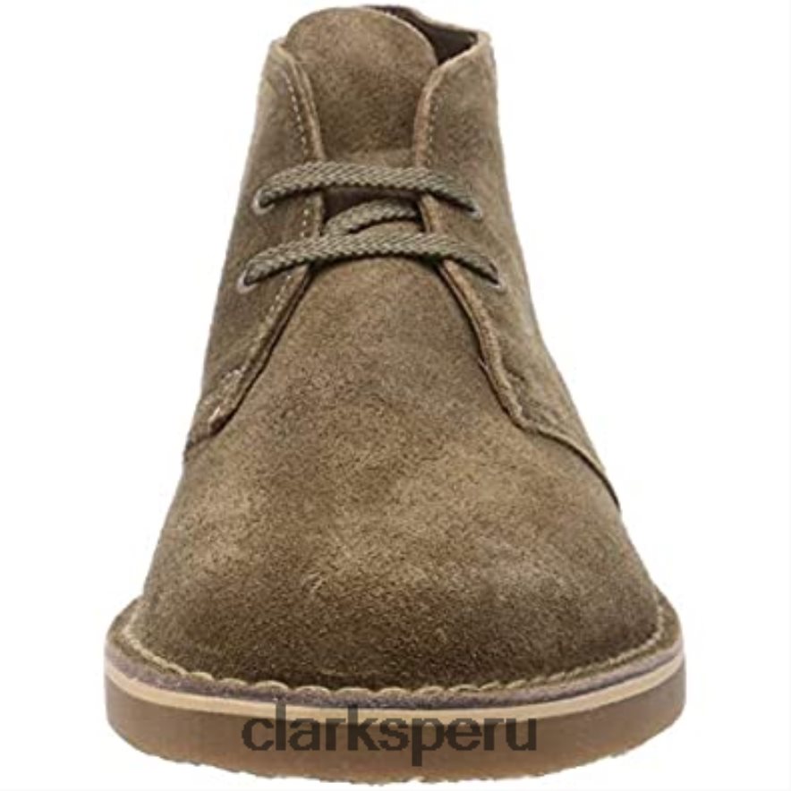 bota desierto clarks de gamuza arena para hombre bushacre 3 chukka hombres Clarks 40N4LX2976 gamuza arena