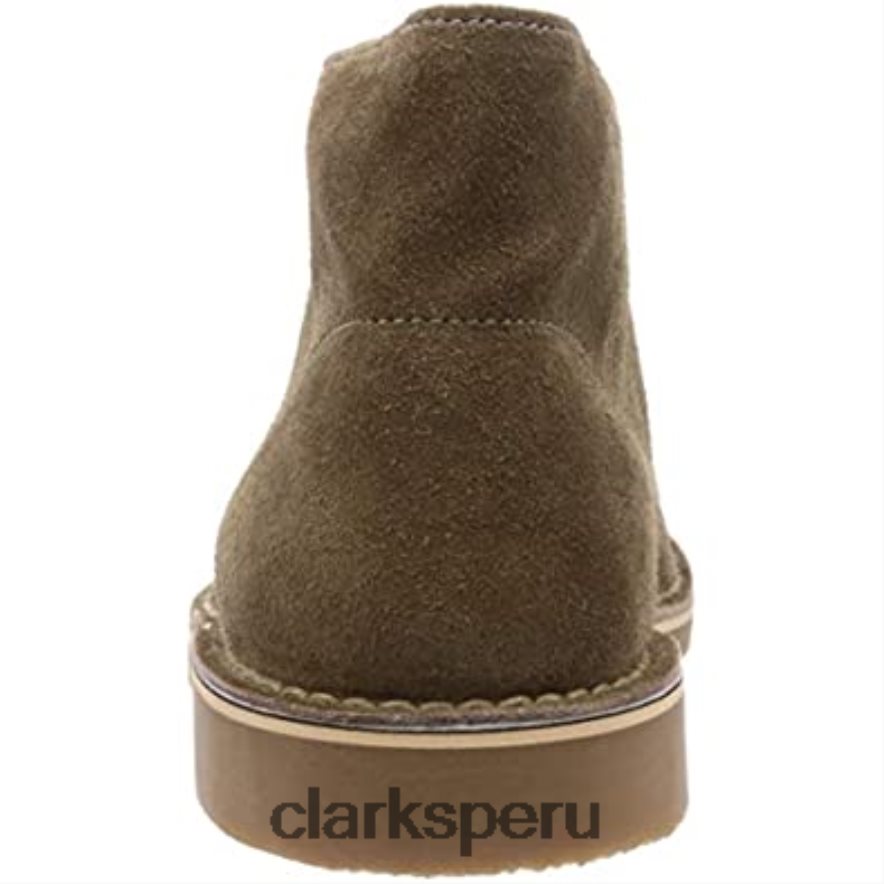 bota desierto clarks de gamuza arena para hombre bushacre 3 chukka hombres Clarks 40N4LX2976 gamuza arena