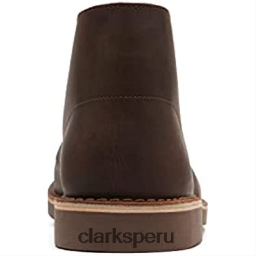 botas chukka bushacre 2 para hombre clarks marrón oscuro hombres Clarks 40N4LX1863 marron oscuro