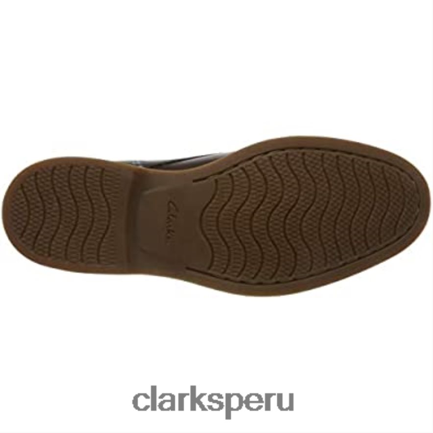 marrón marrón oscuro lea marrón oscuro lea botas chukka atticus limit para hombre clarks hombres Clarks 40N4LX2820 marrón marrón oscuro pasto marrón oscuro marrón oscuro