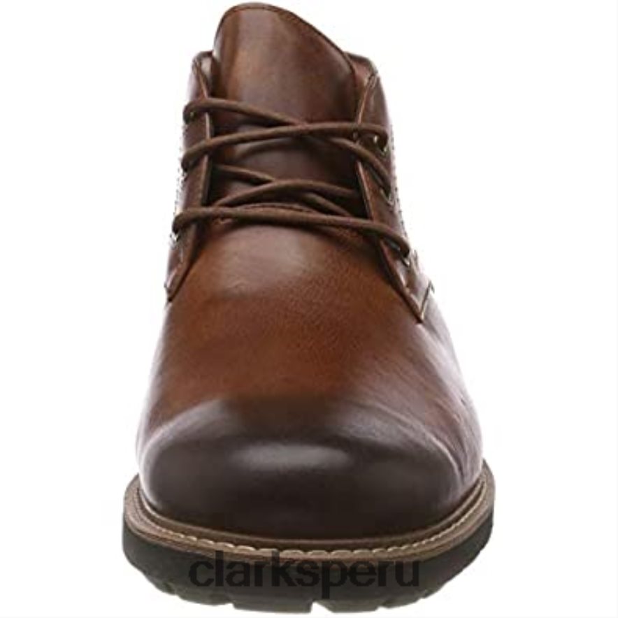 Botas Chelsea batcombe lo de Lea Clarks en marrón tostado oscuro hombres Clarks 40N4LX2227 marrón oscuro bronceado lea