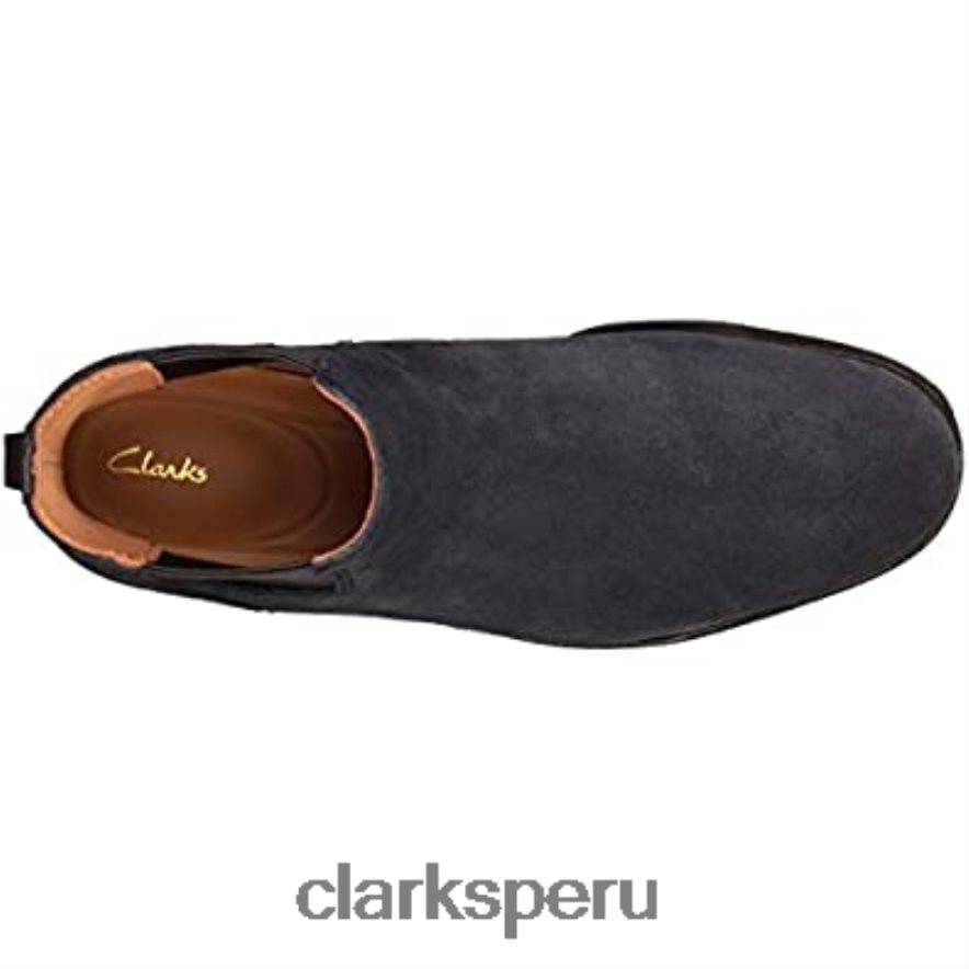Botas chelsea clarks clarkdale gobi azul marino para hombre hombres Clarks 40N4LX2361 Armada