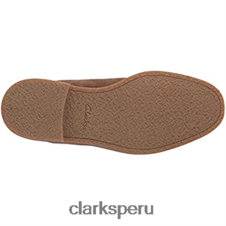 bota chelsea jaxen para hombre ante color topo clarks hombres Clarks 40N4LX2950 gamuza color topo