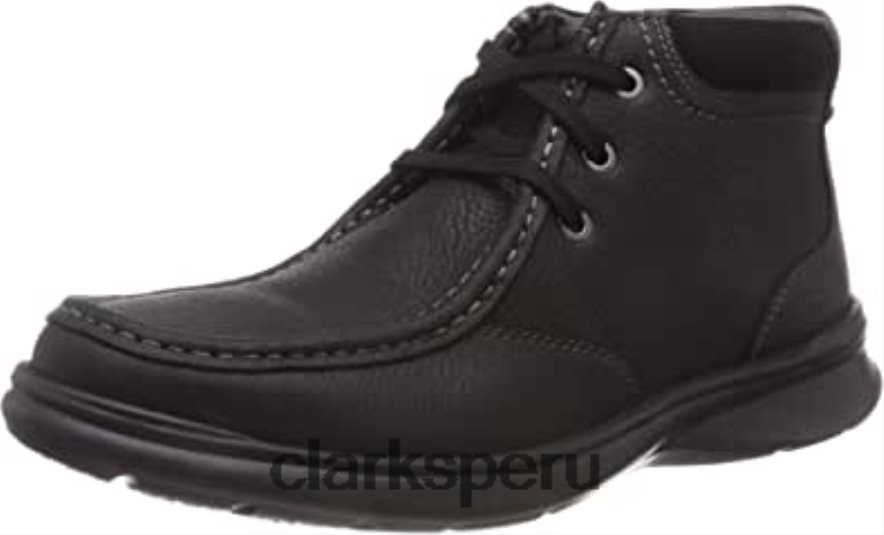 botas clasicas clarks cotrell top de hombre negras hombres Clarks 40N4LX1368 aceitosa negra