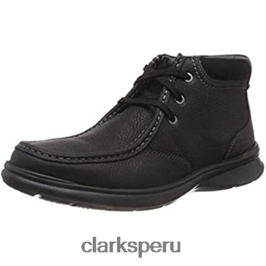 botas clasicas clarks cotrell top de hombre negras hombres Clarks 40N4LX1368 aceitosa negra