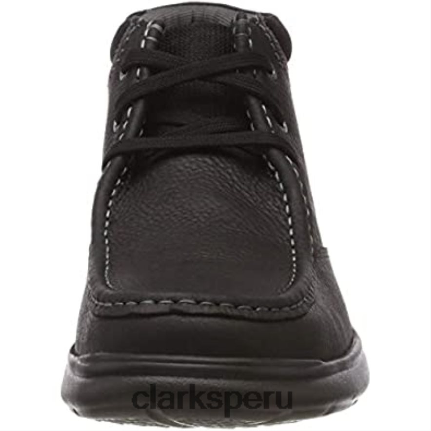 botas clasicas clarks cotrell top de hombre negras hombres Clarks 40N4LX1368 aceitosa negra