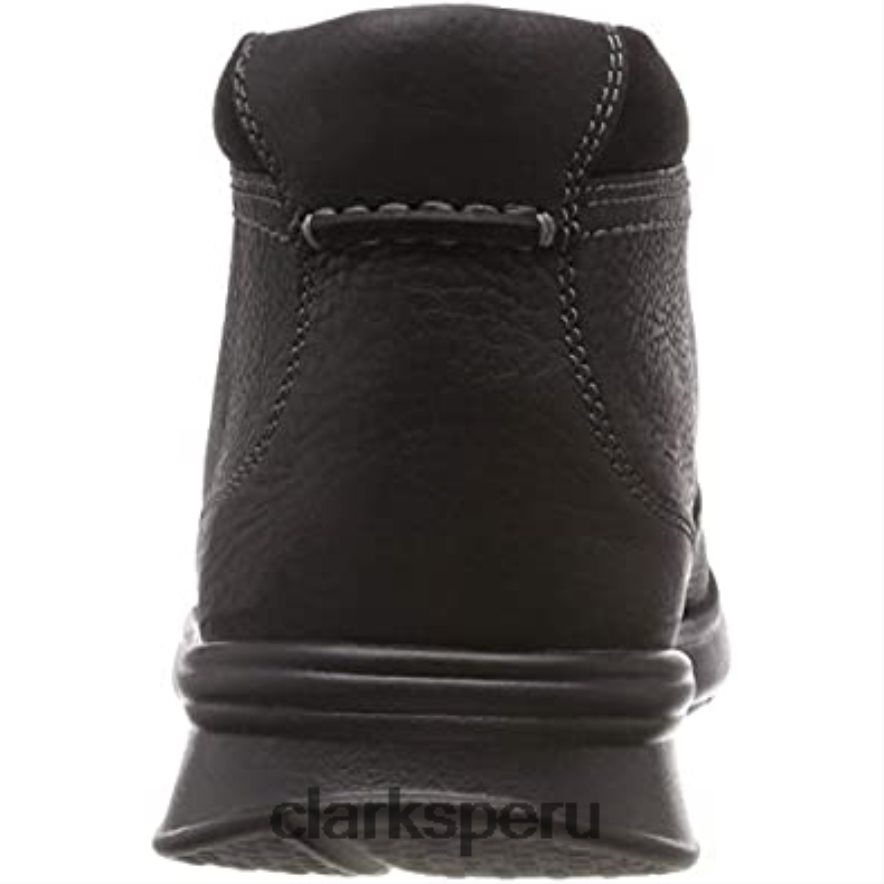 botas clasicas clarks cotrell top de hombre negras hombres Clarks 40N4LX1368 aceitosa negra
