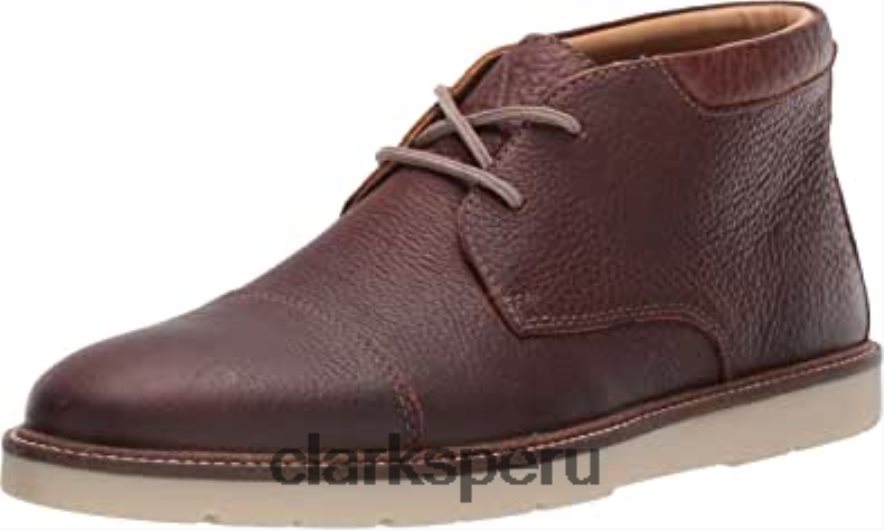 botas clasicas grandtop para hombre clarks bronceado de cuero caído hombres Clarks 40N4LX2455 cuero bronceado caído