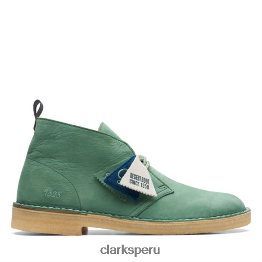 Clarks nubuck verde bota desierto nubuck verde hombres Clarks 40N4LX5705 nubuck verde