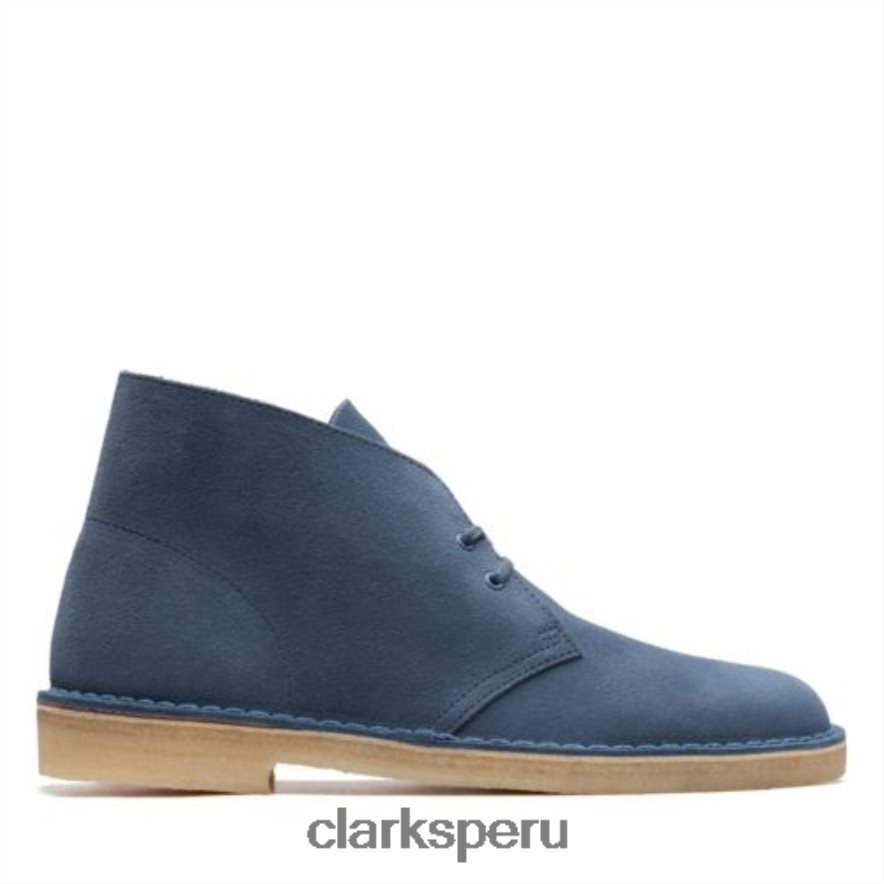 bota desierto azul clarks hombres Clarks 40N4LX4377 azul