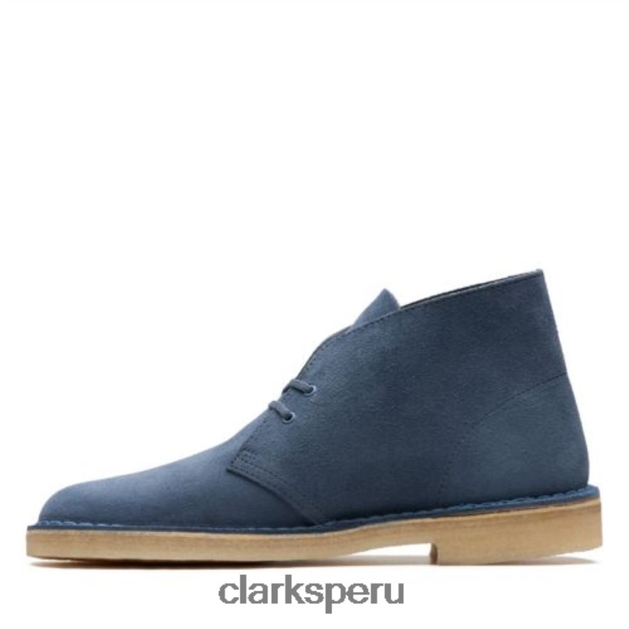 bota desierto azul clarks hombres Clarks 40N4LX4377 azul