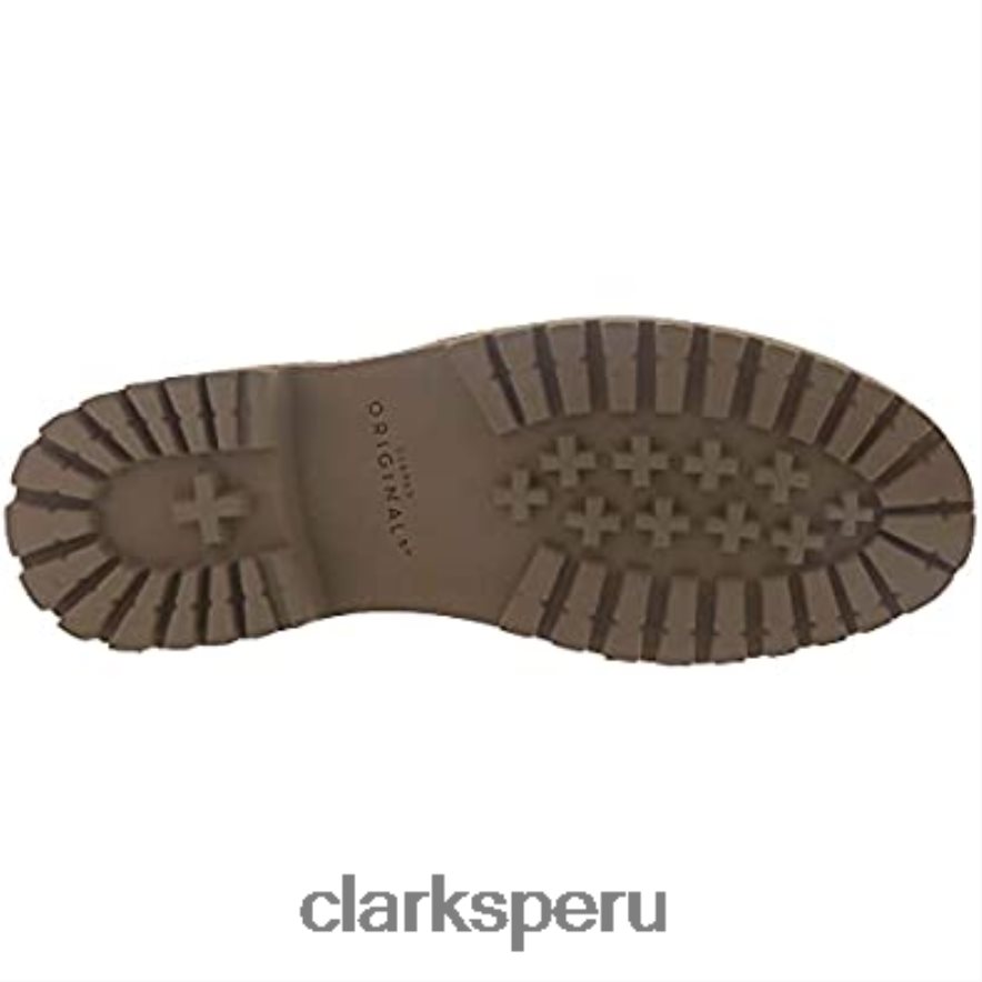 bota hombre desert rock clarks arena ante hombres Clarks 40N4LX69 gamuza arena