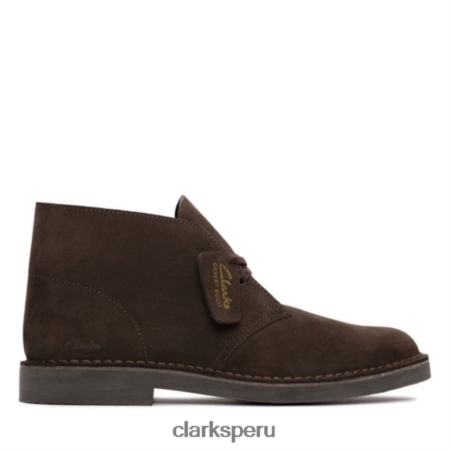 botas clarks desert evo ante marrón oscuro ante marrón oscuro hombres Clarks 40N4LX5514 gamuza marrón oscuro