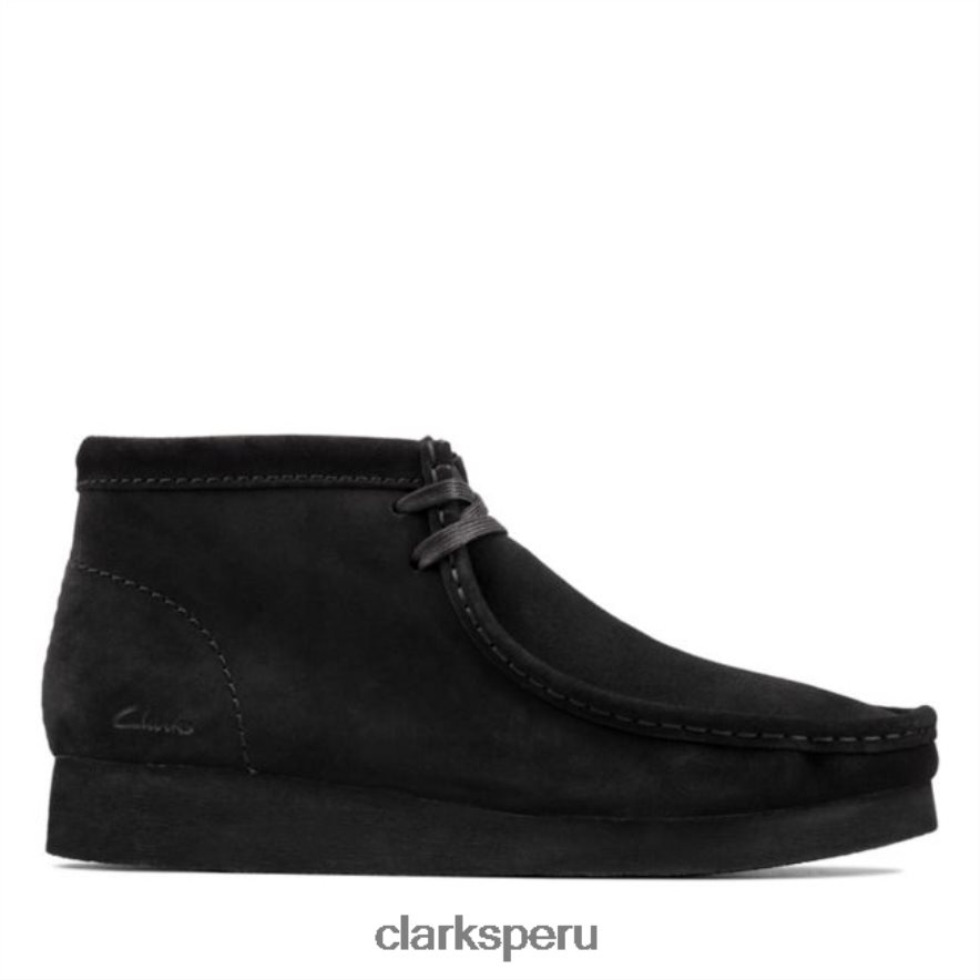ante negro clarks wallabee boot2 ante negro hombres Clarks 40N4LX5696 ante negro