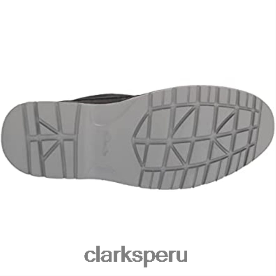 botín Eastford Top hombre clarks cuero negro hombres Clarks 40N4LX1813 cuero negro