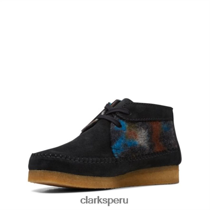 Bota clarks weaver lana negra lana negra hombres Clarks 40N4LX5690 lana negra
