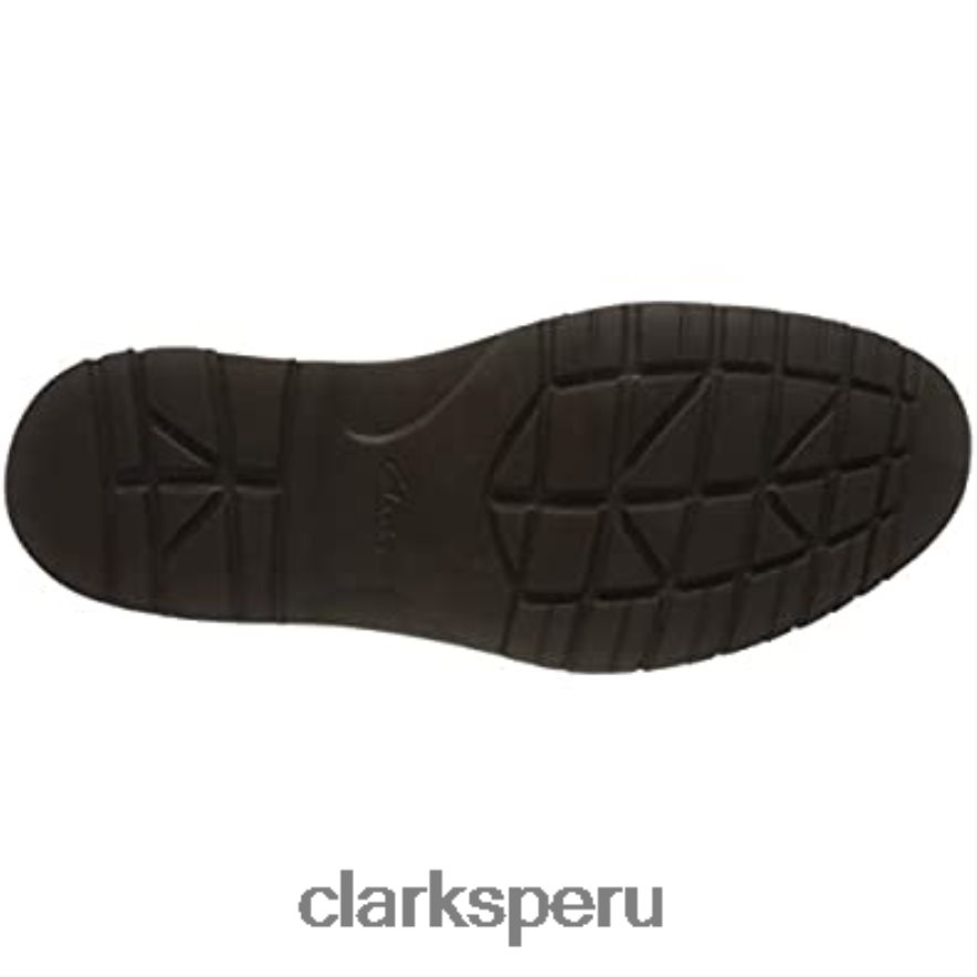 Botas de media pantorrilla Clarks Vargo para hombre en marrón oscuro hombres Clarks 40N4LX1337 marron oscuro