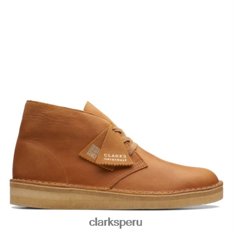 Clarks de cuero color tostado carbón del desierto hombres Clarks 40N4LX6614 cuero marrón