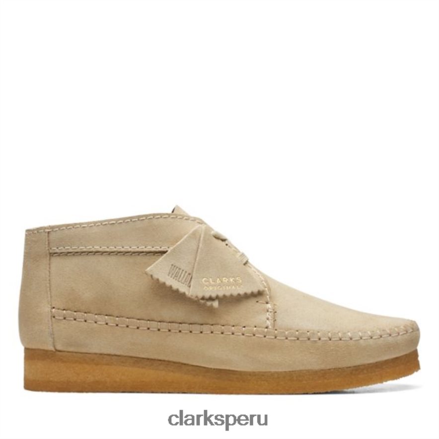 bota tejedora gamuza de arce clarks gamuza de arce hombres Clarks 40N4LX6639 gamuza de arce