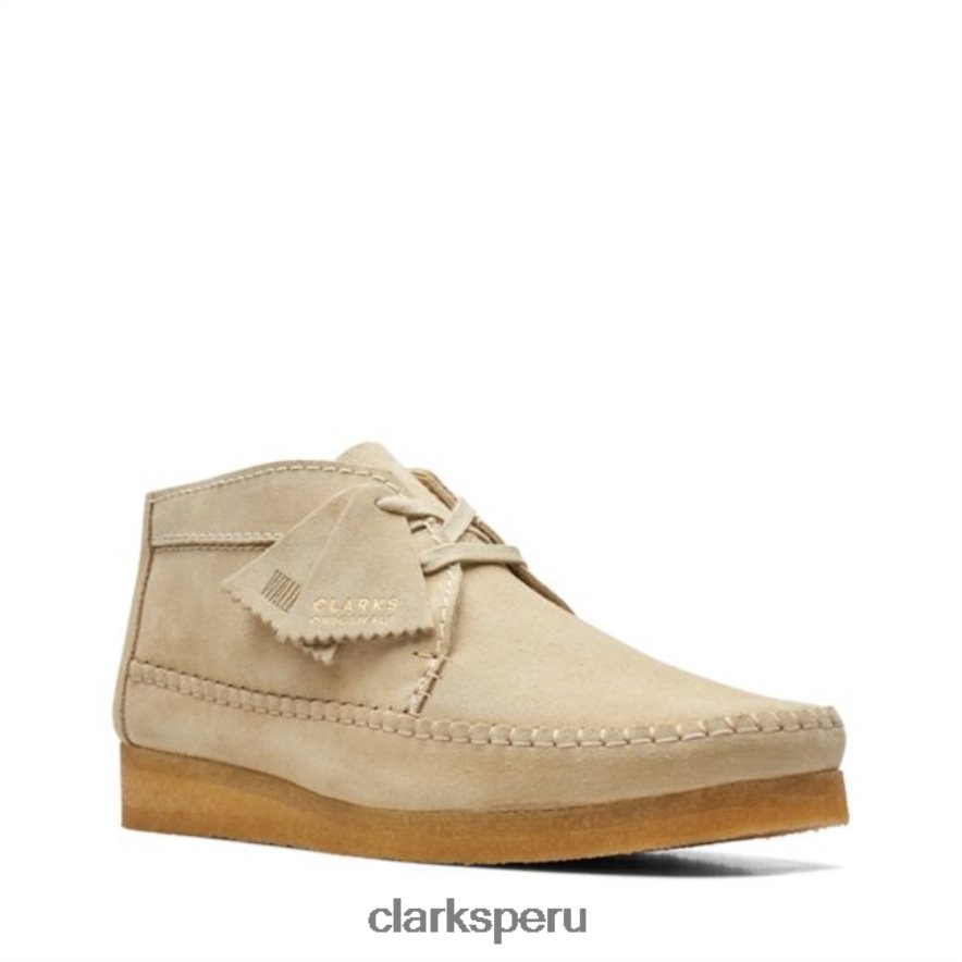 bota tejedora gamuza de arce clarks gamuza de arce hombres Clarks 40N4LX6639 gamuza de arce