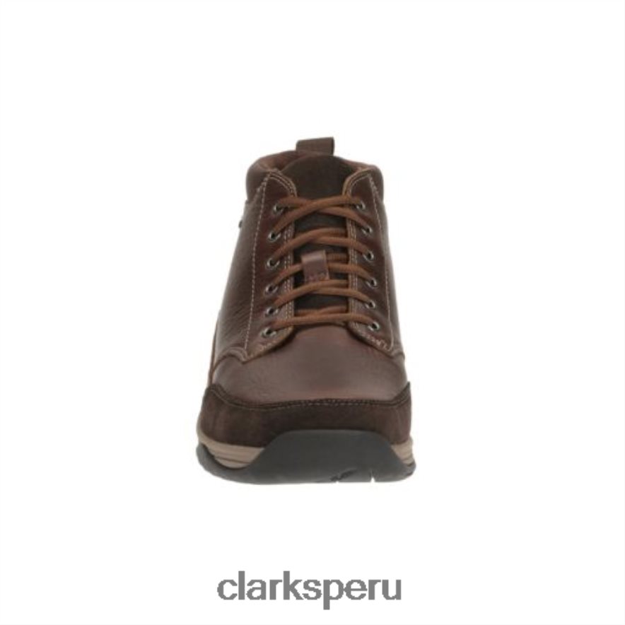 caoba ny clarks baystone top gtx hombres Clarks 40N4LX4376 caoba