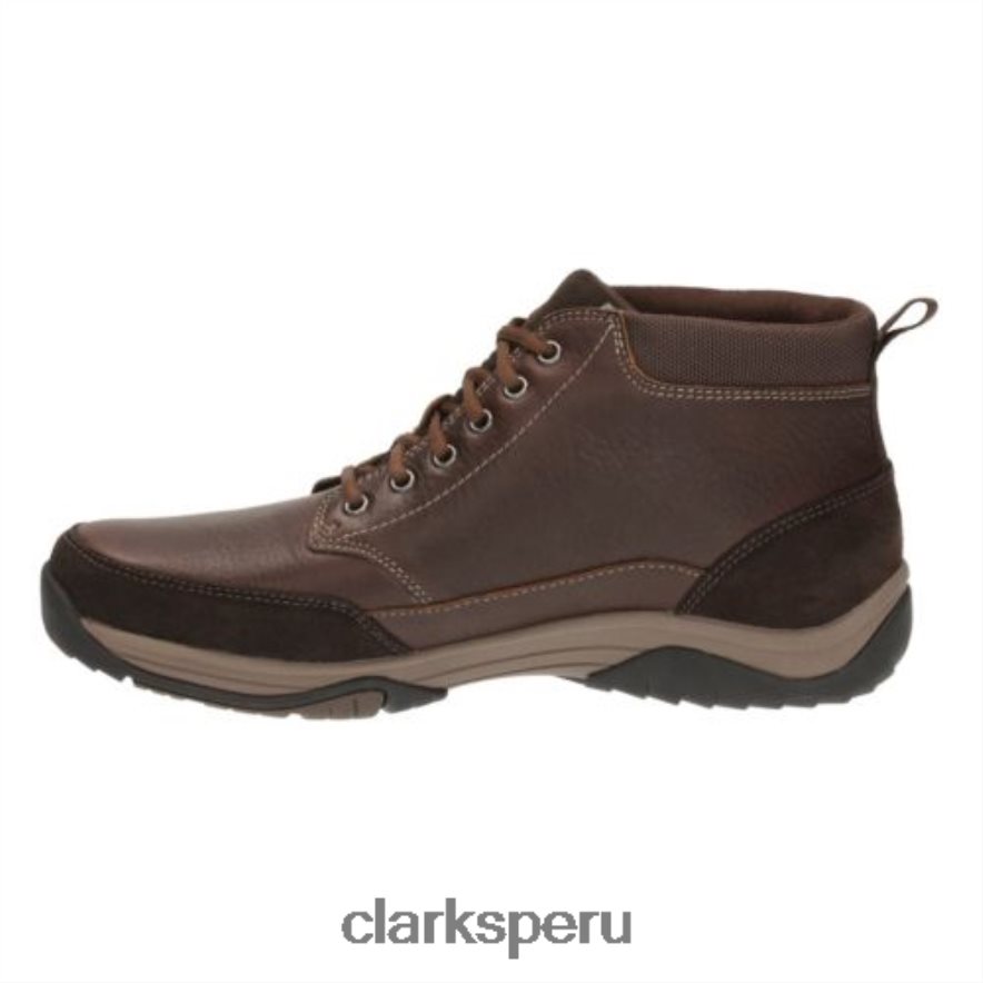 caoba ny clarks baystone top gtx hombres Clarks 40N4LX4376 caoba