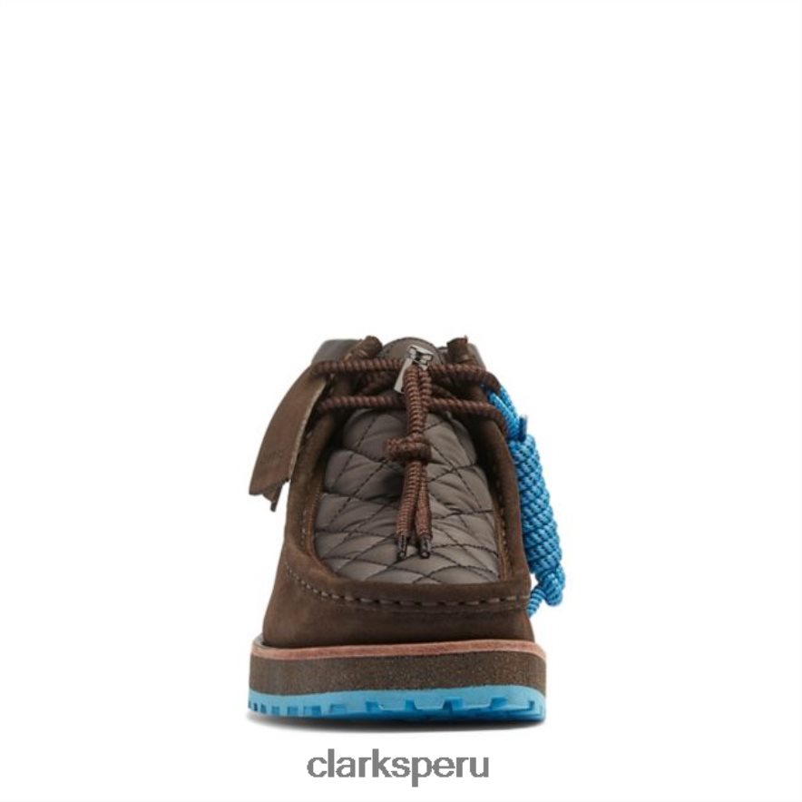 carbón/azul clarks monwallabee carbón/azul hombres Clarks 40N4LX5699 carbón/azul