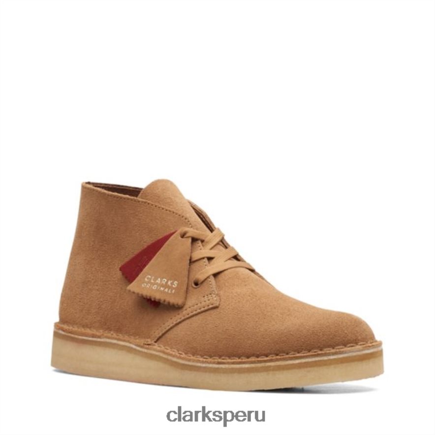 carbón del desierto gamuza arena oscura clarks gamuza arena oscura hombres Clarks 40N4LX6607 gamuza arena oscura