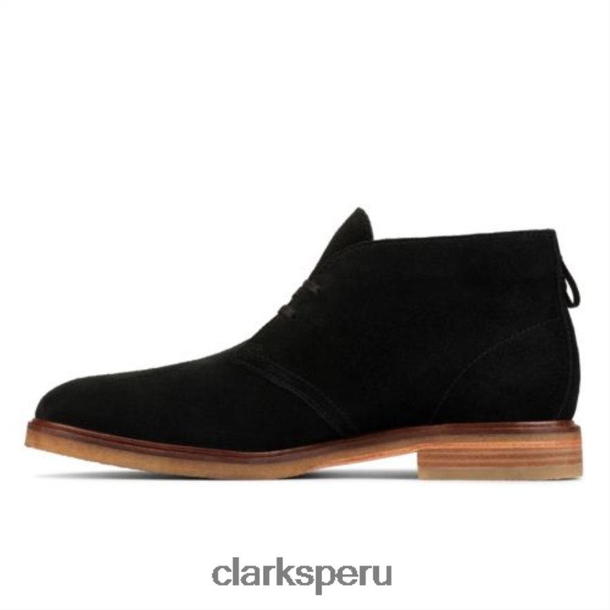 clarks ante negro clarkdale d bt hombres Clarks 40N4LX4353 ante negro