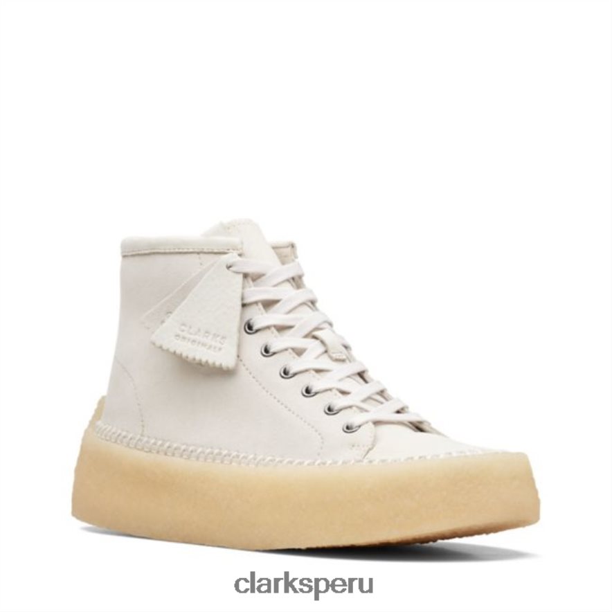 clarks caravan mid blanco roto blanco roto hombres Clarks 40N4LX5714 blanquecino