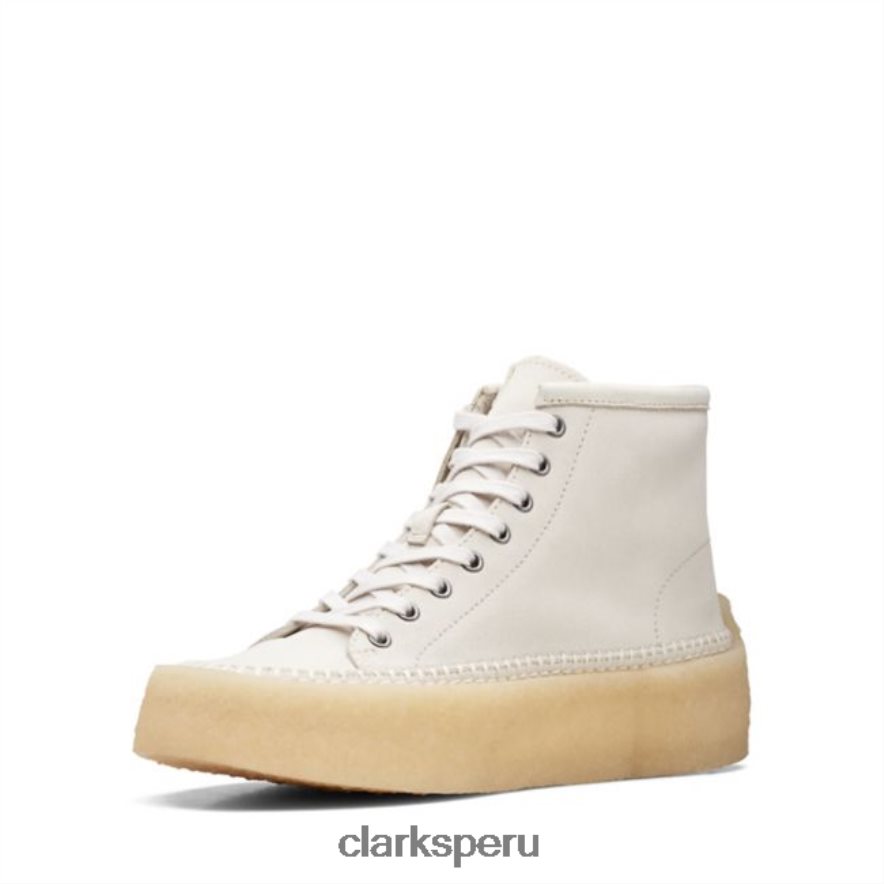 clarks caravan mid blanco roto blanco roto hombres Clarks 40N4LX5714 blanquecino