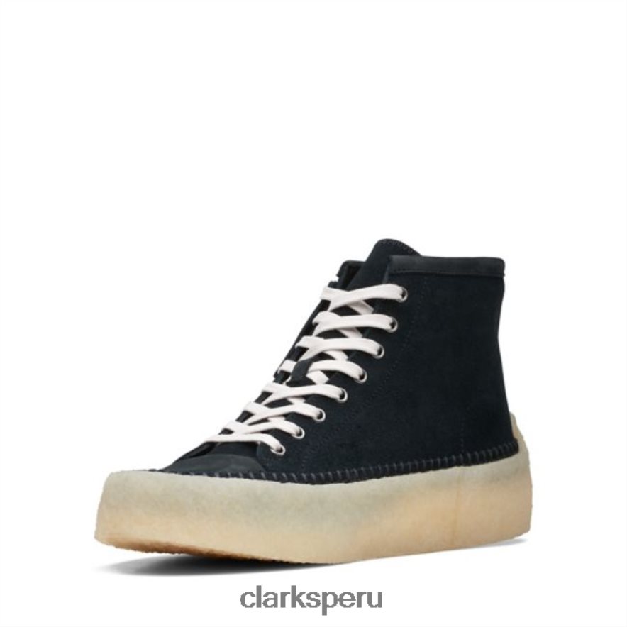 clarks caravan mid negro negro hombres Clarks 40N4LX5682 negro