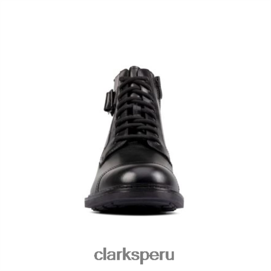 clarks clarkdale hola cuero negro hombres Clarks 40N4LX4354 cuero negro