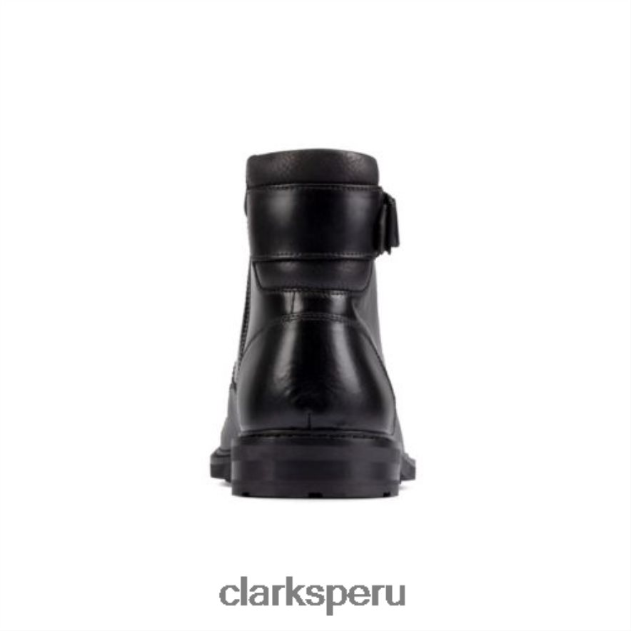 clarks clarkdale hola cuero negro hombres Clarks 40N4LX4354 cuero negro