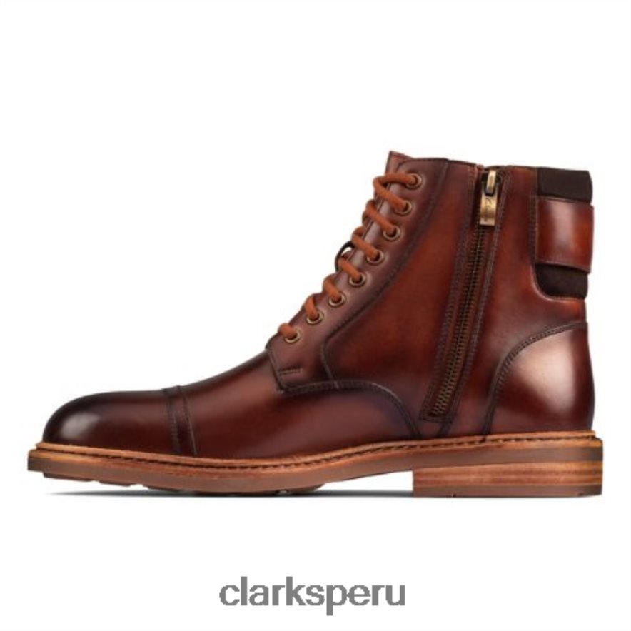 clarks de cuero tostado clarkdale hola hombres Clarks 40N4LX4355 cuero marrón