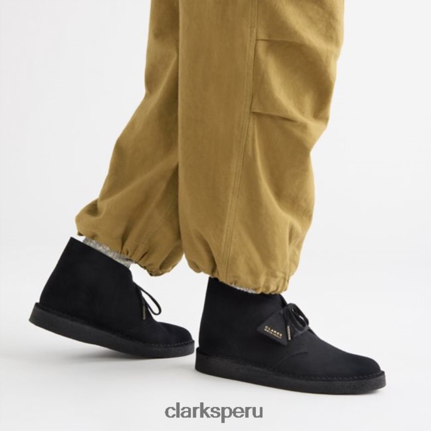 clarks desert coal ante negro ante negro hombres Clarks 40N4LX6746 ante negro