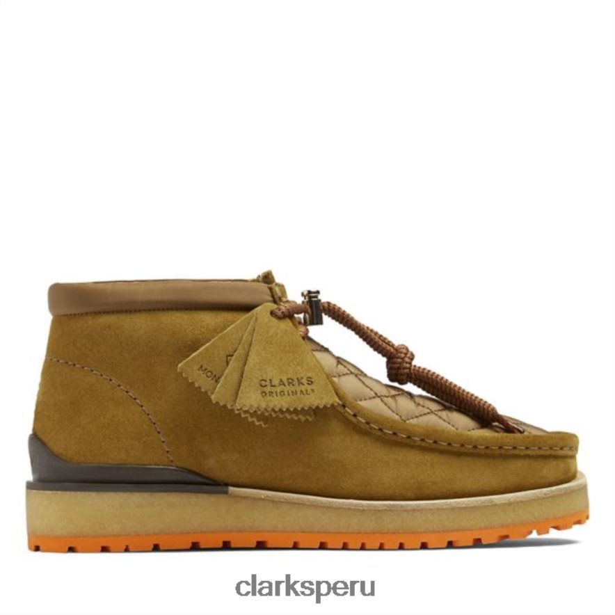clarks monwallabee hombres Clarks 40N4LX6688 roble/amarillo