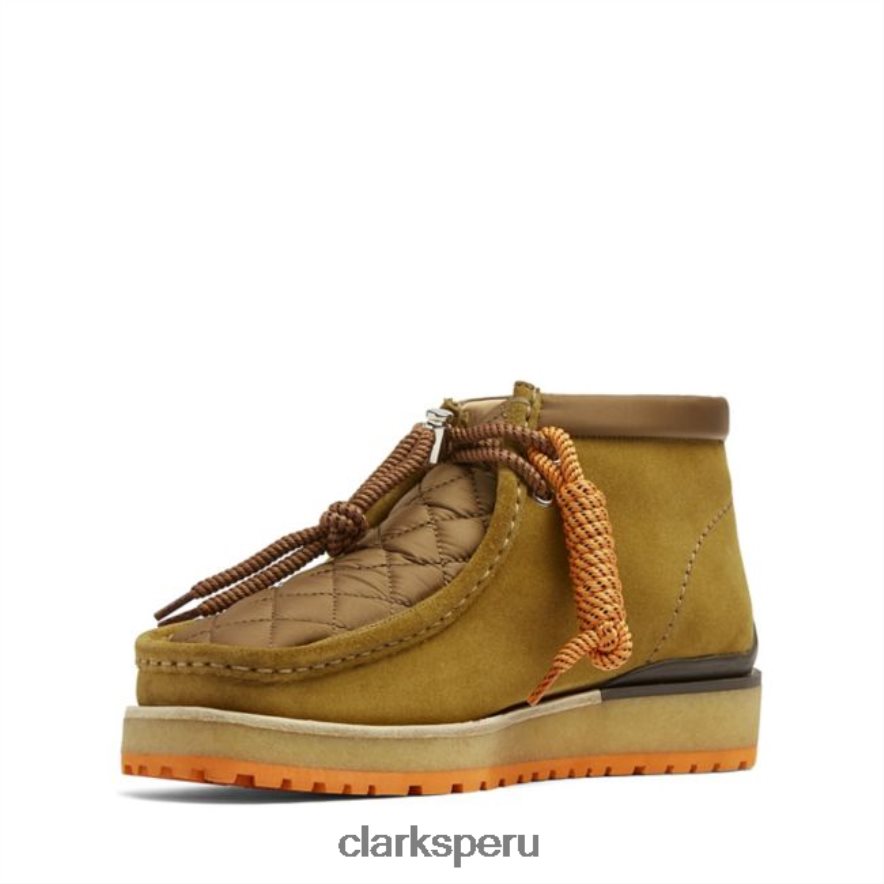 clarks monwallabee hombres Clarks 40N4LX6688 roble/amarillo