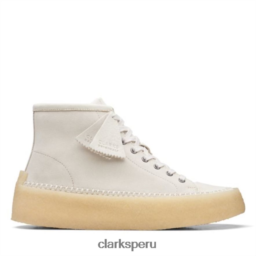 clarks off white caravan mid off white hombres Clarks 40N4LX6689 blanquecino