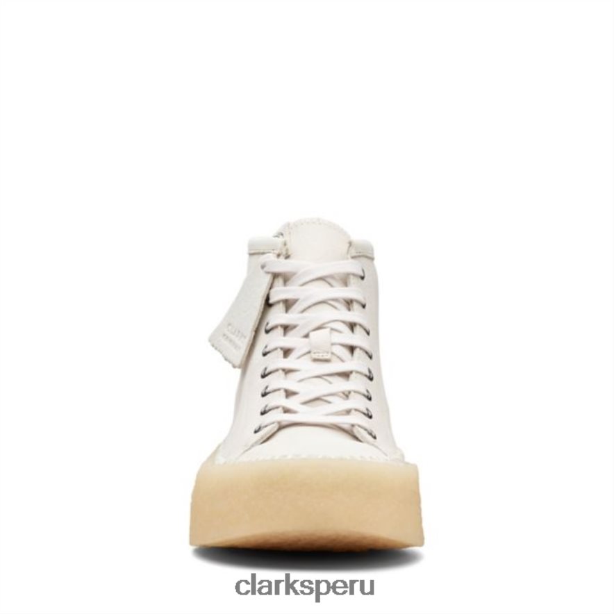 clarks off white caravan mid off white hombres Clarks 40N4LX6689 blanquecino